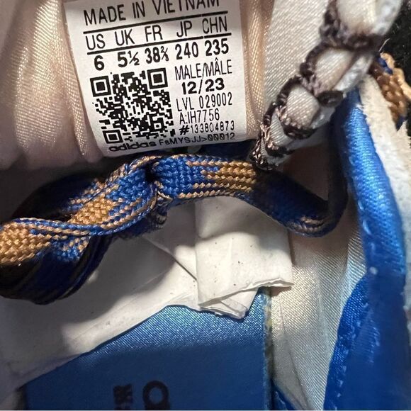 NWT WALES BONNER SAMBA SHOES Wonder Clay Royal Blue Size Men 6/Women 7 - Picture 15 of 15